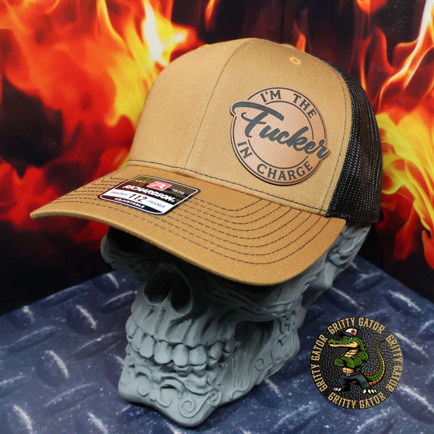 I'm the Fucker in Charge Patch Hat