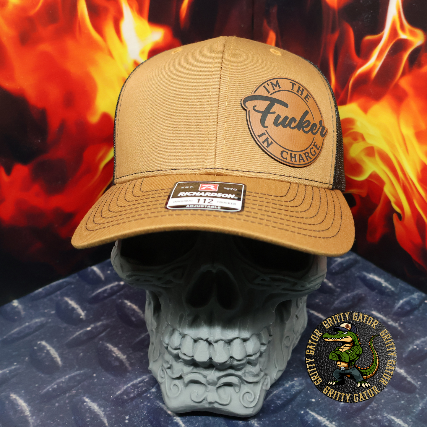I'm the Fucker in Charge Patch Hat