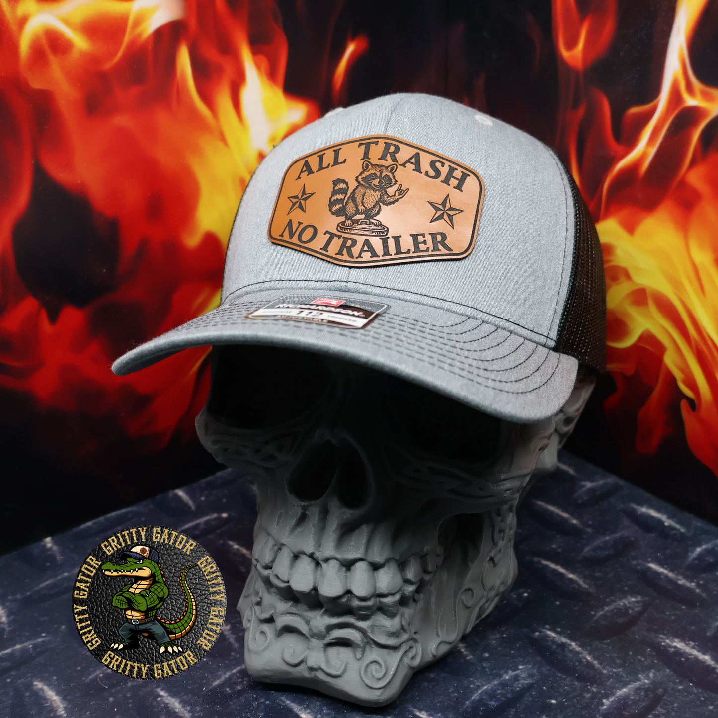 All Trash No Trailer Patch Hat