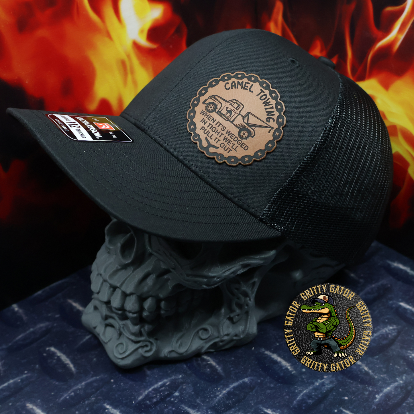 Camel Towing Patch Hat