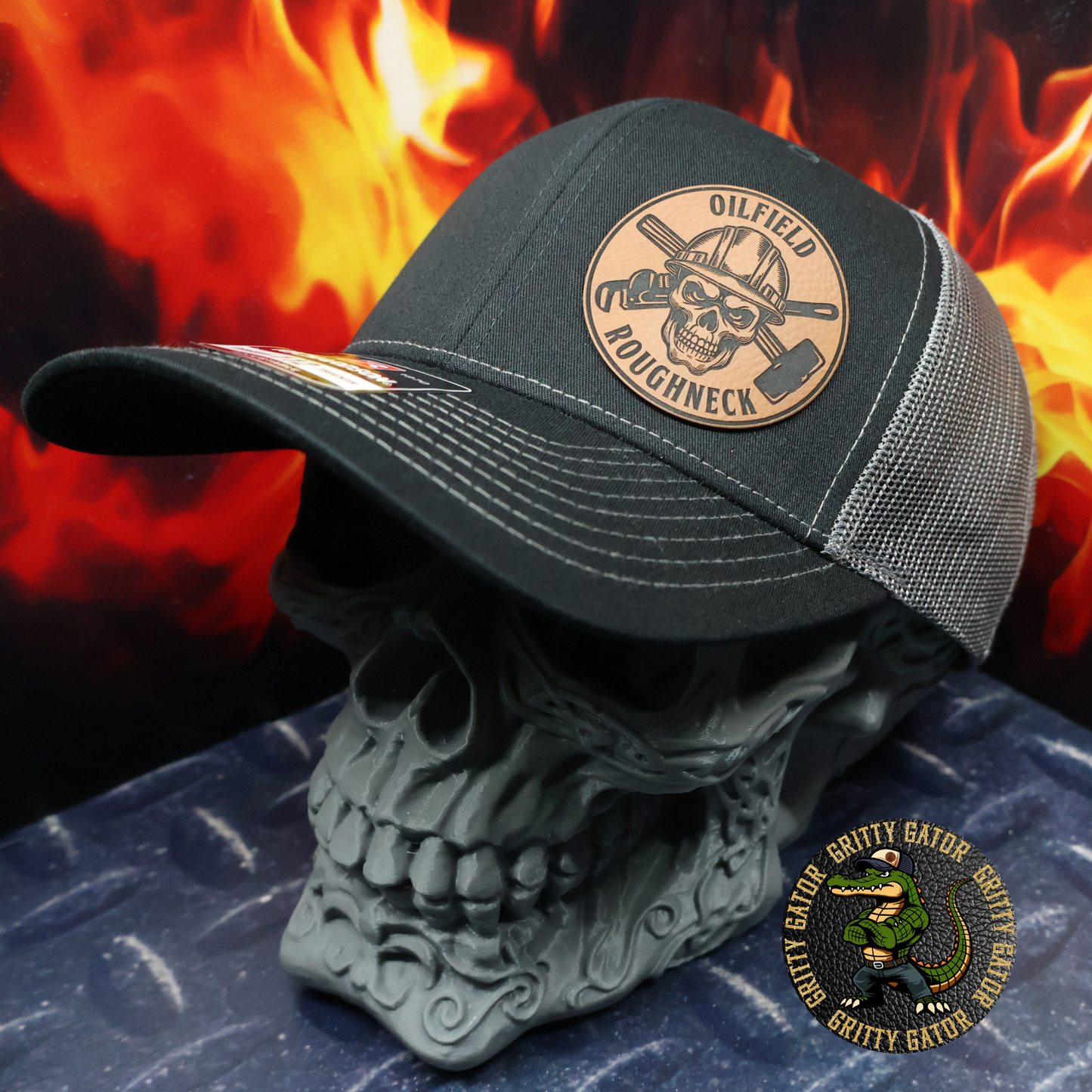 Oilfield Roughneck Patch Hat