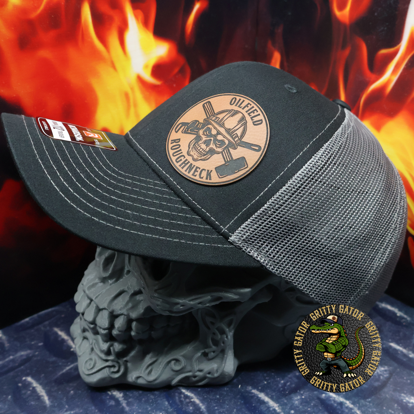 Oilfield Roughneck Patch Hat