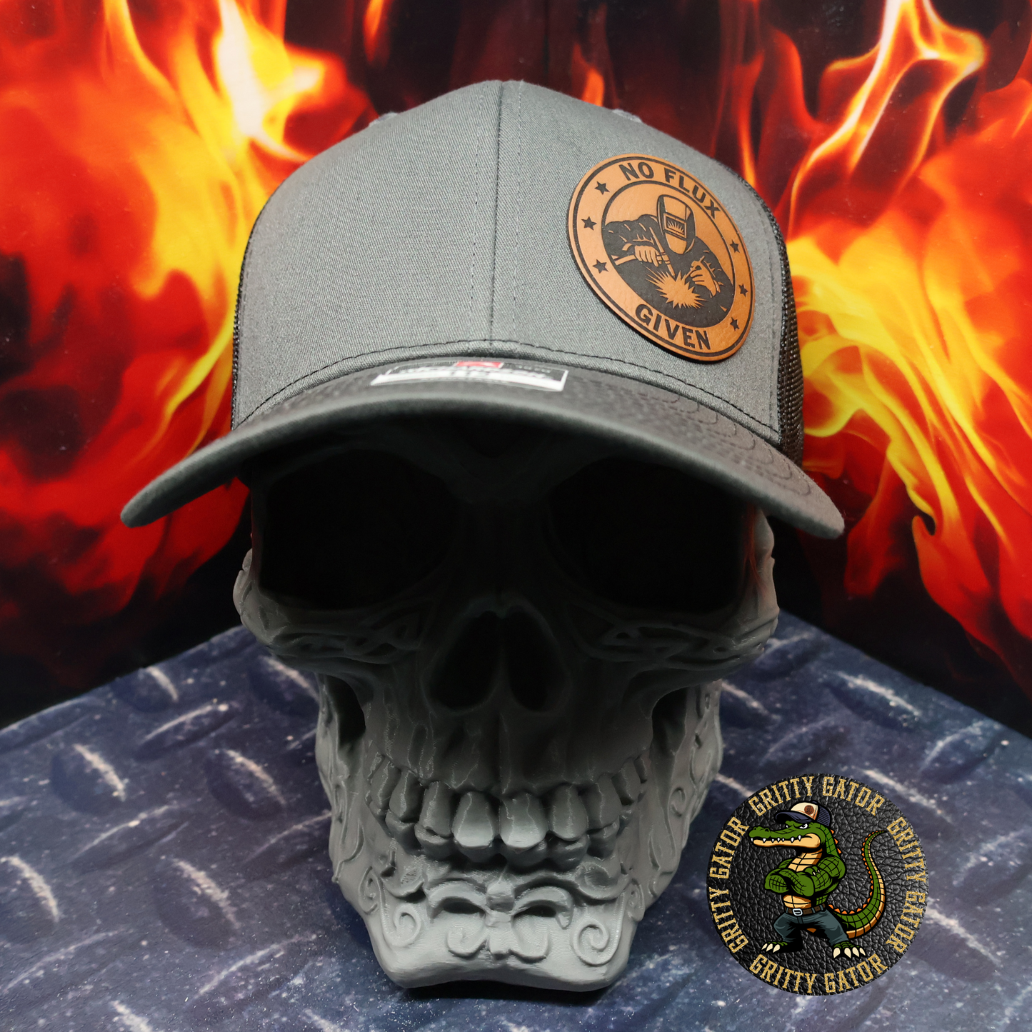 No Flux Given Welder Patch Hat