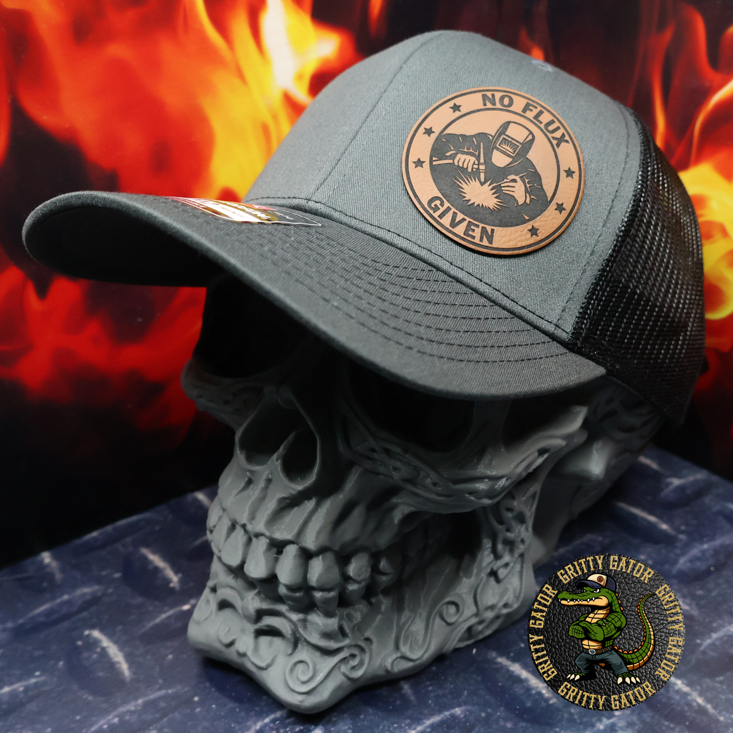 No Flux Given Welder Patch Hat