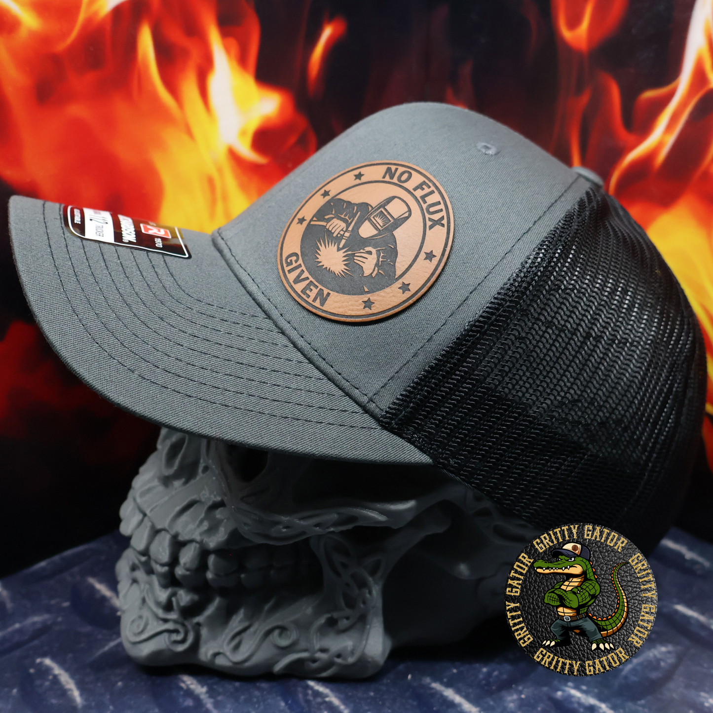 No Flux Given Welder Patch Hat