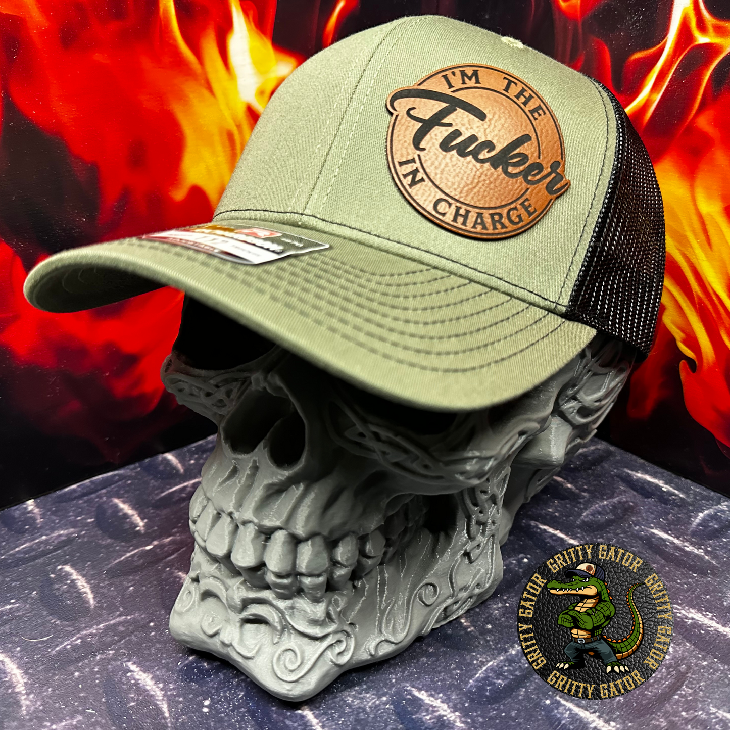 I'm the Fucker in Charge Patch Hat
