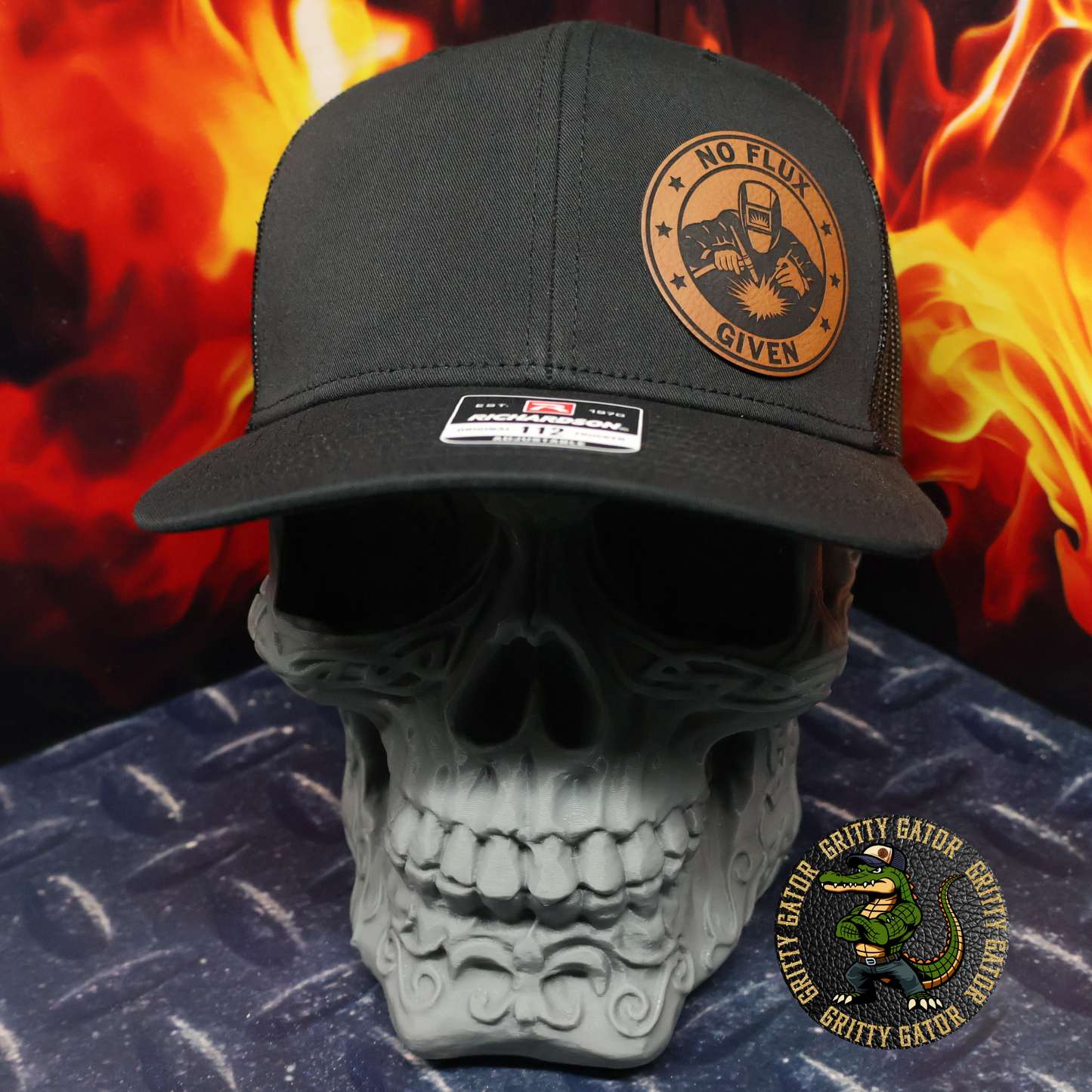 No Flux Given Welder Patch Hat