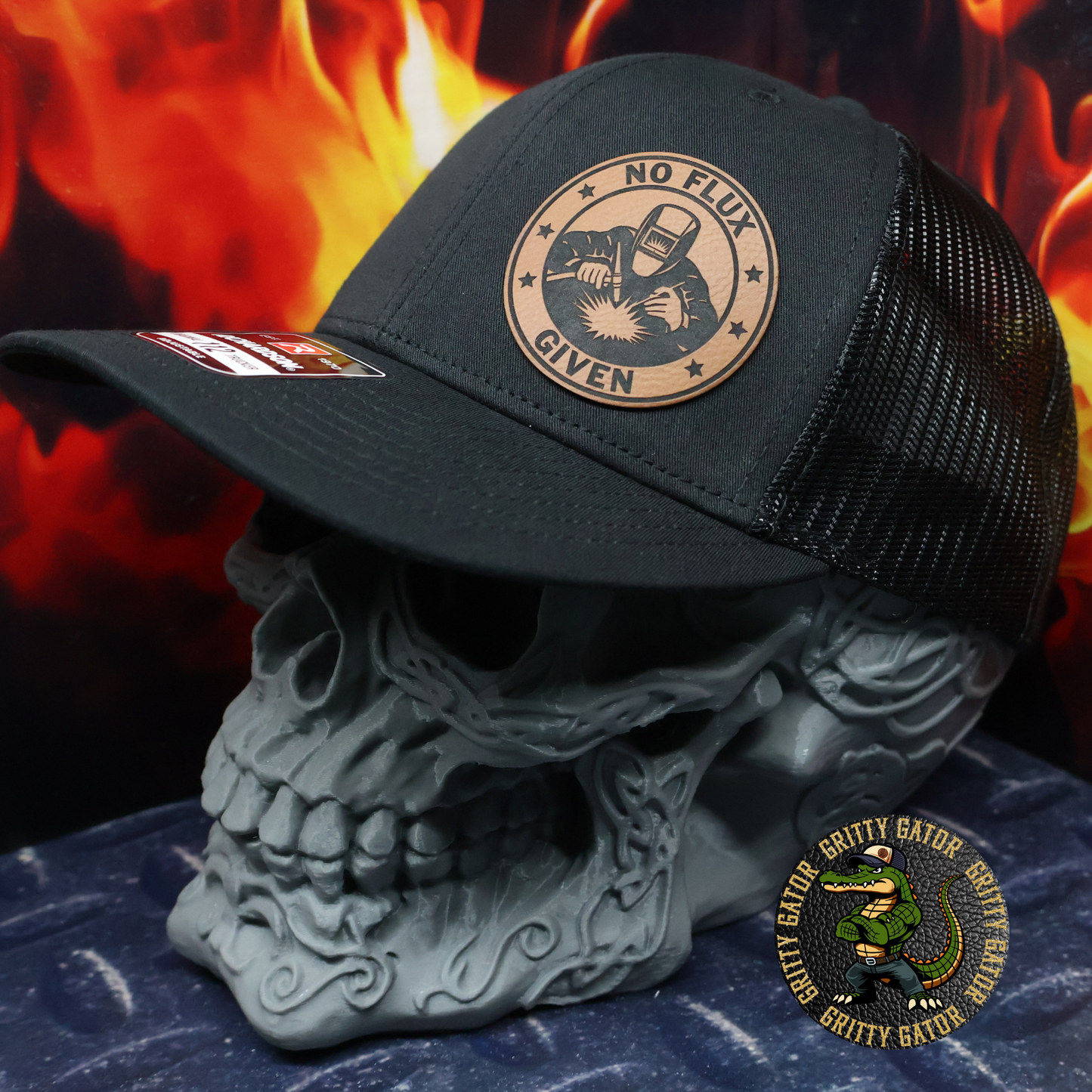 No Flux Given Welder Patch Hat