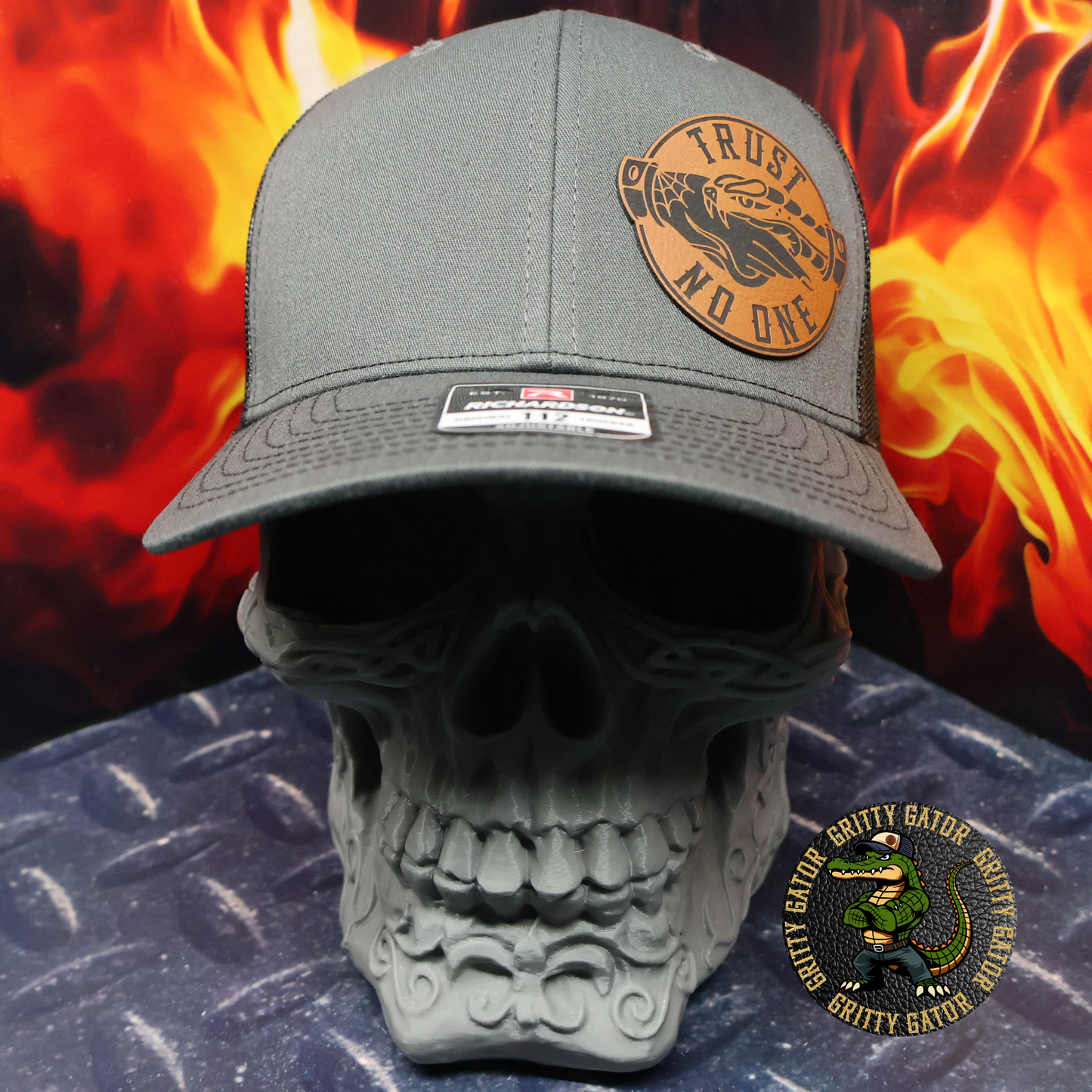 Trust No One Patch Hat