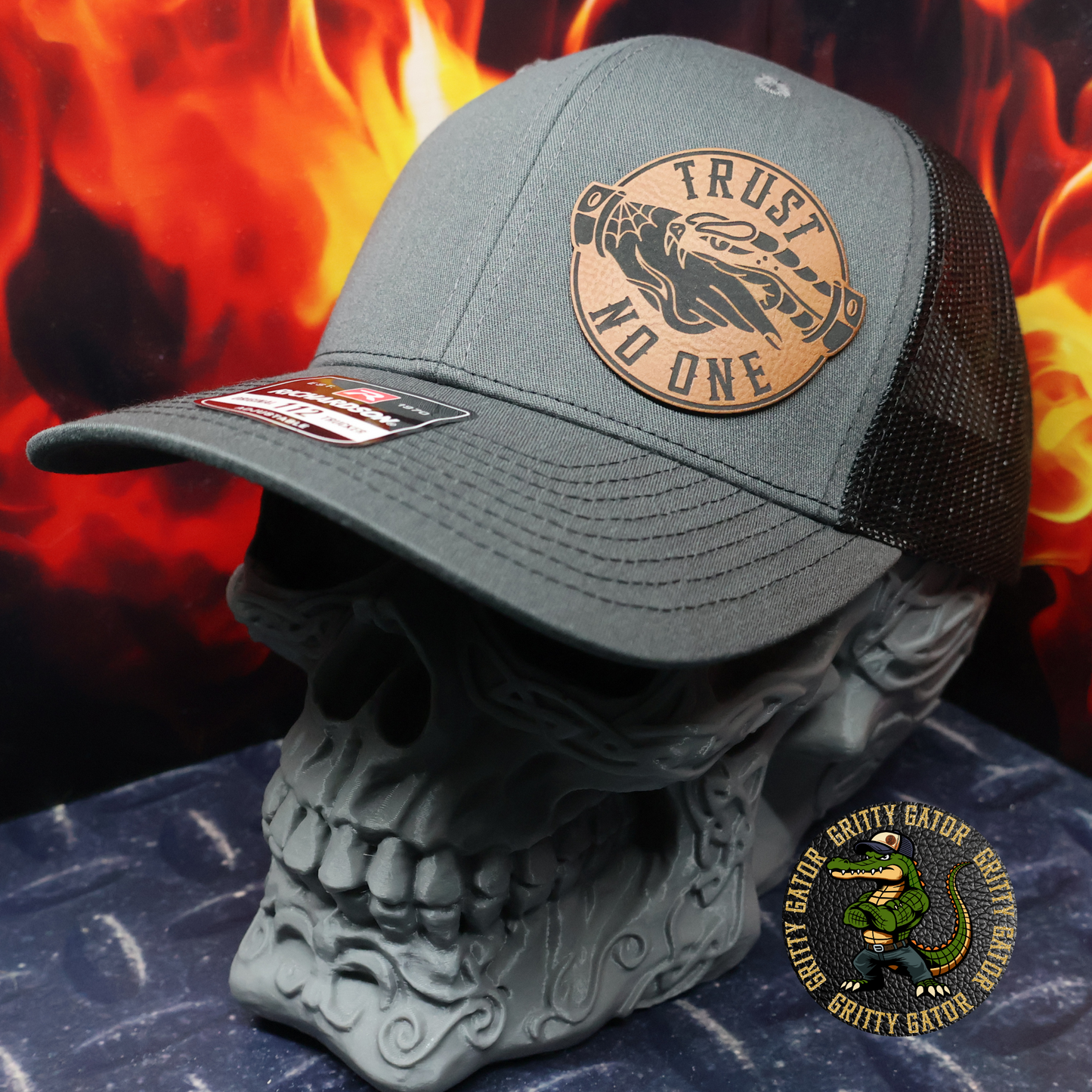 Trust No One Patch Hat