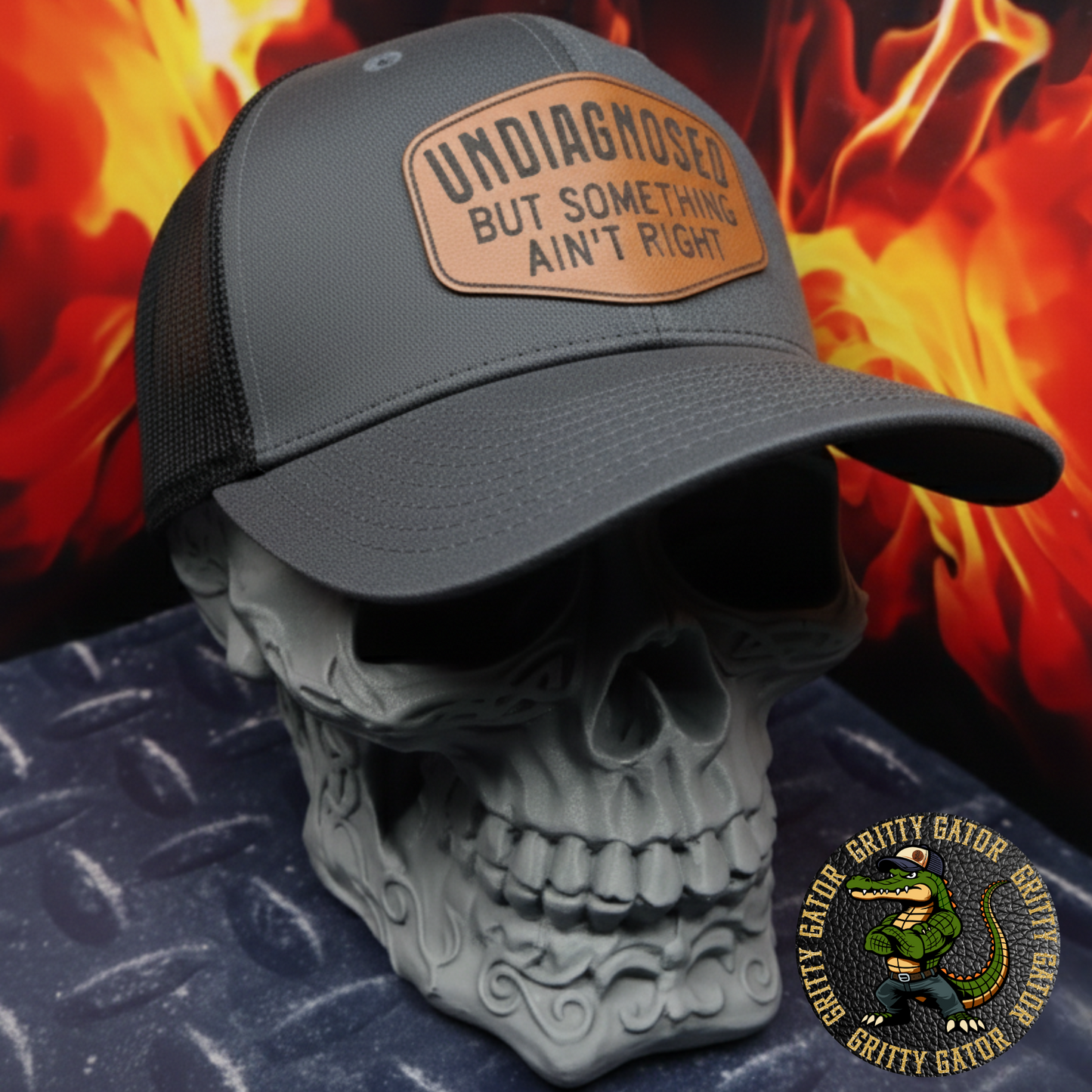 Undiagnosed (But Something Ain't Right) Patch Hat