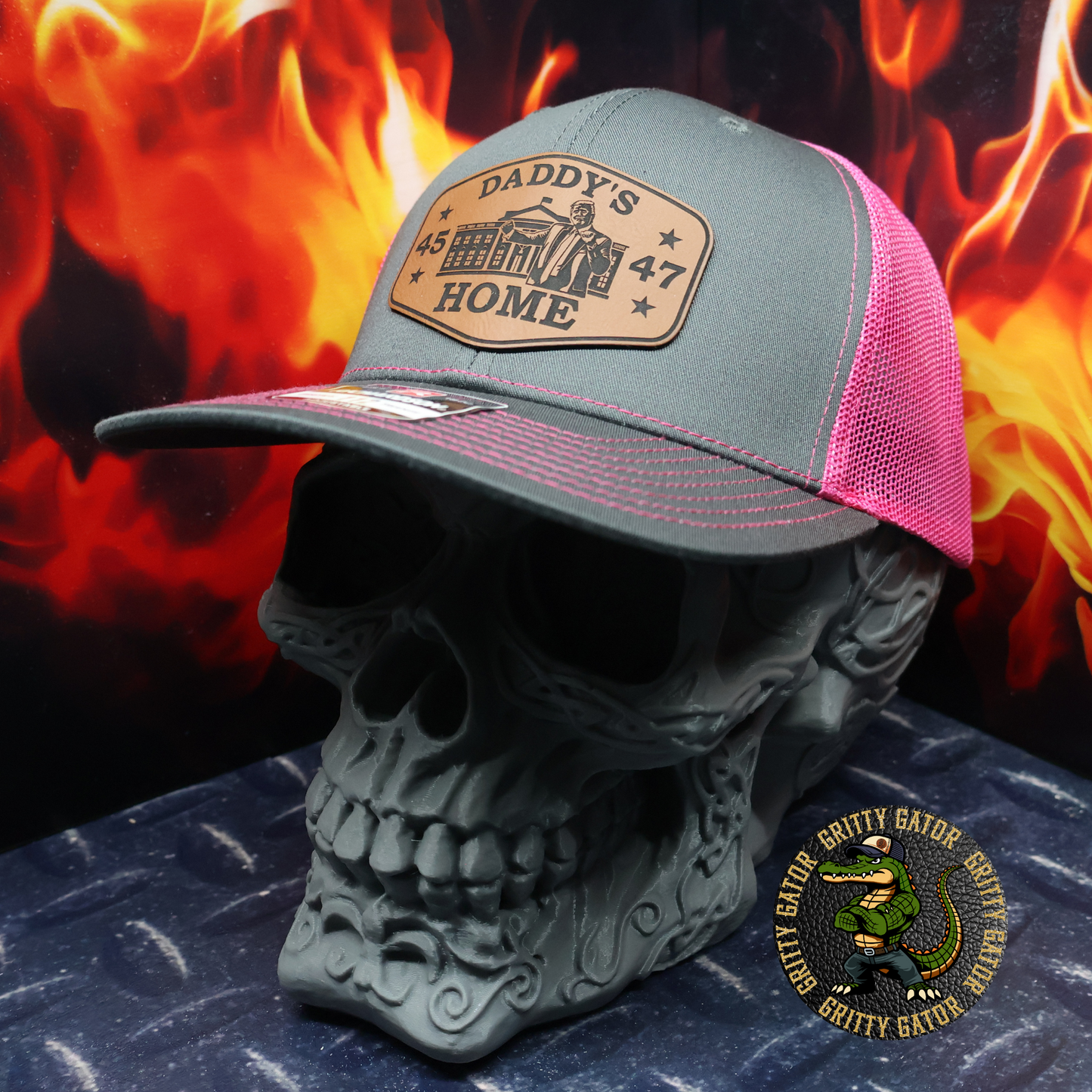 Trump Daddy's Home Patch Hat