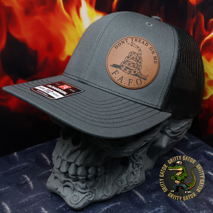 Don't Tread on Me Gadsden Snake FAFO Patch Hat