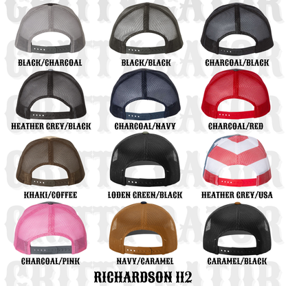 Richardson 112 Trucker Hat Colors (Back)