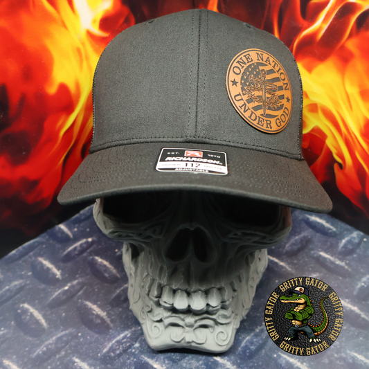 One Nation Under God Patch Hat