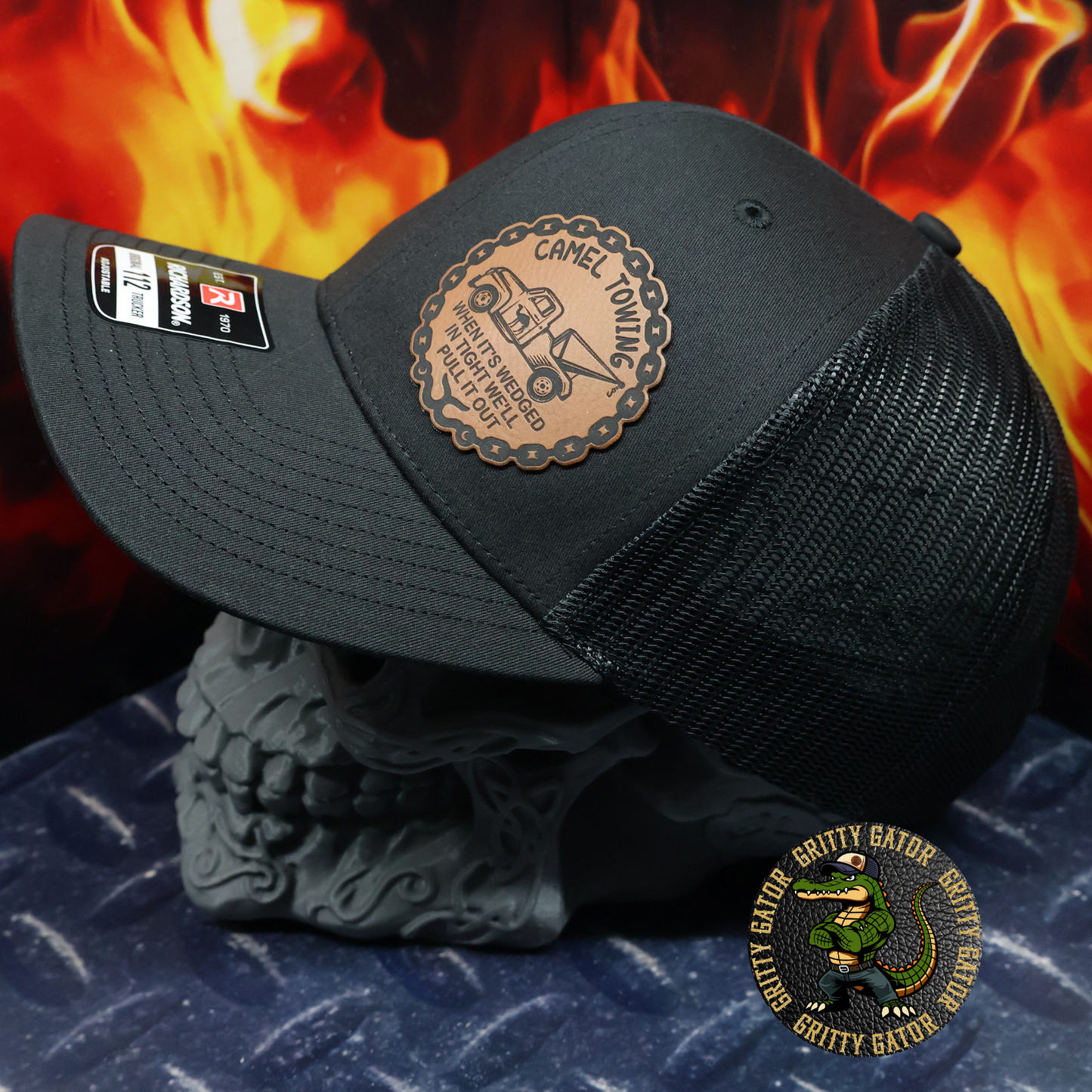 Camel Towing Patch Hat
