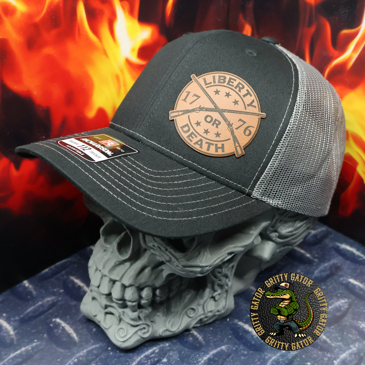Liberty or Death Patch Hat