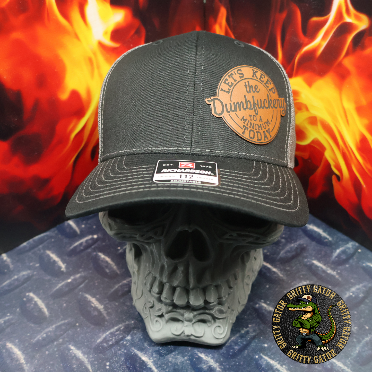 Let's Keep the Dumbfuckery to a Minimum Today Patch Hat