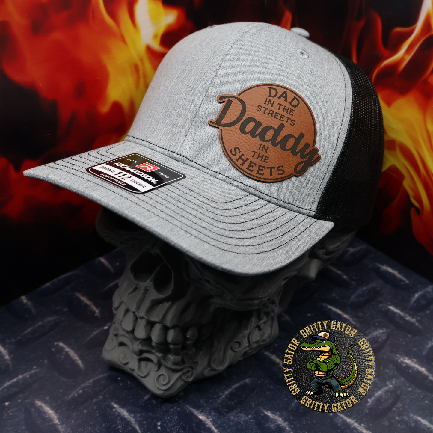 Dad in the Streets Daddy in the Sheets Patch Hat