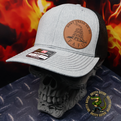 Don't Tread on Me Gadsden Snake FAFO Patch Hat