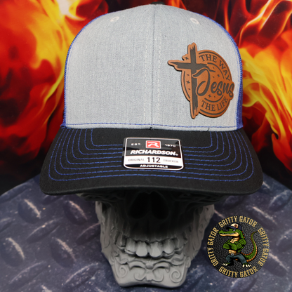 Jesus The Way, The Life Patch Hat