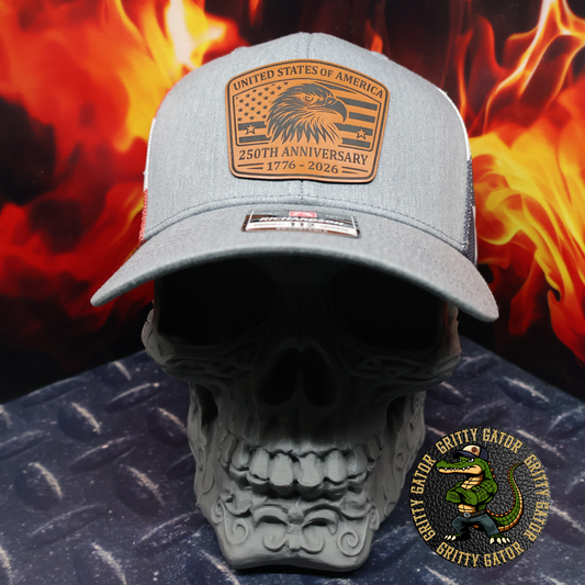 USA 250th Anniversary Patch Hat