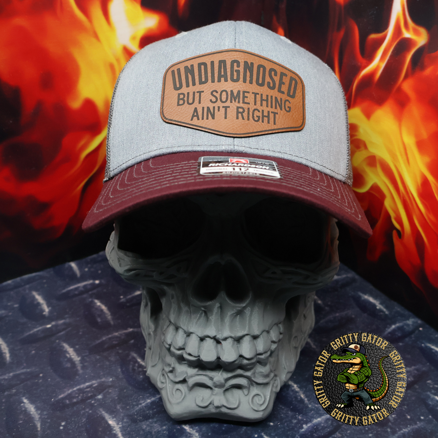 Undiagnosed (But Something Ain't Right) Patch Hat