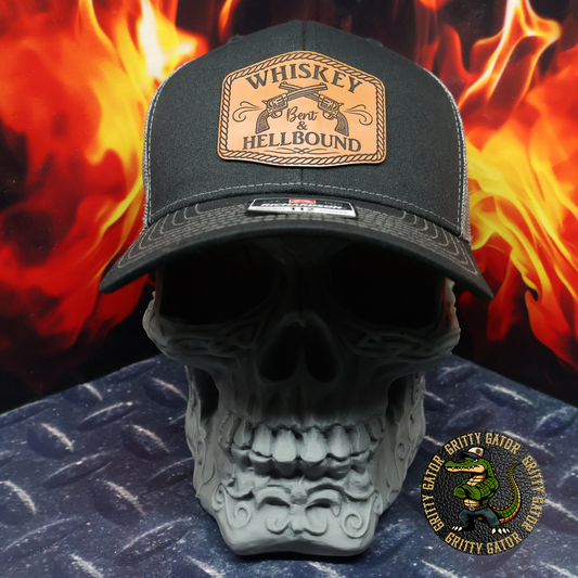 Whiskey Bent and Hellbound Patch Hat