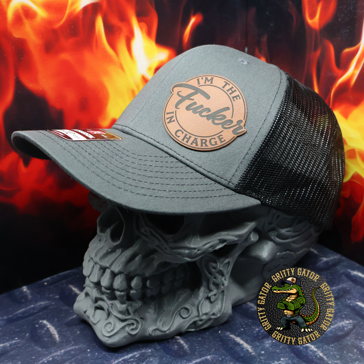 I'm the Fucker in Charge Patch Hat