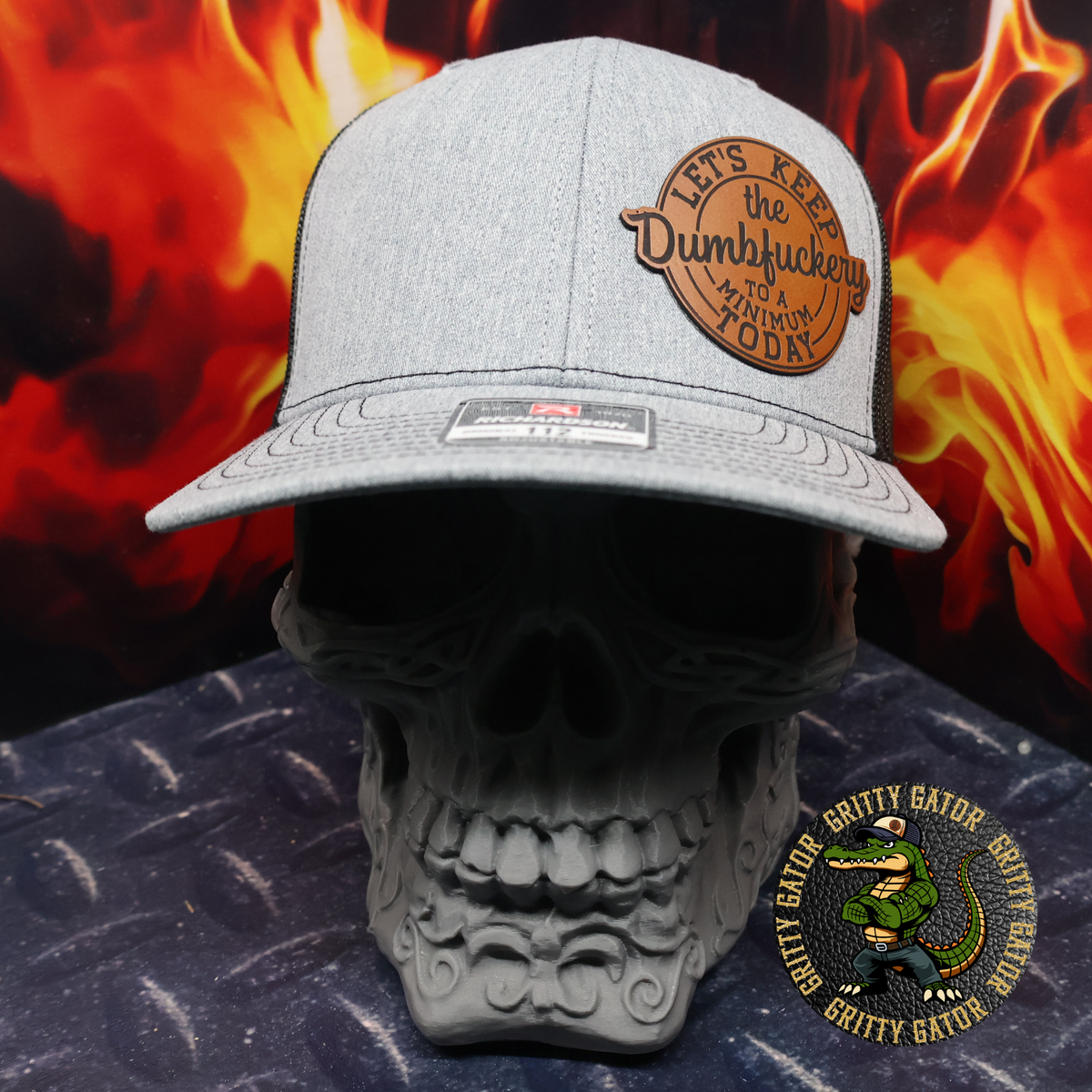 Let's Keep the Dumbfuckery to a Minimum Today Patch Hat
