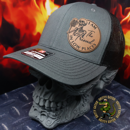 I Am the Friend in Low Places Patch Hat
