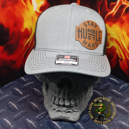 Stay Humble, Hustle Hard Patch Hat