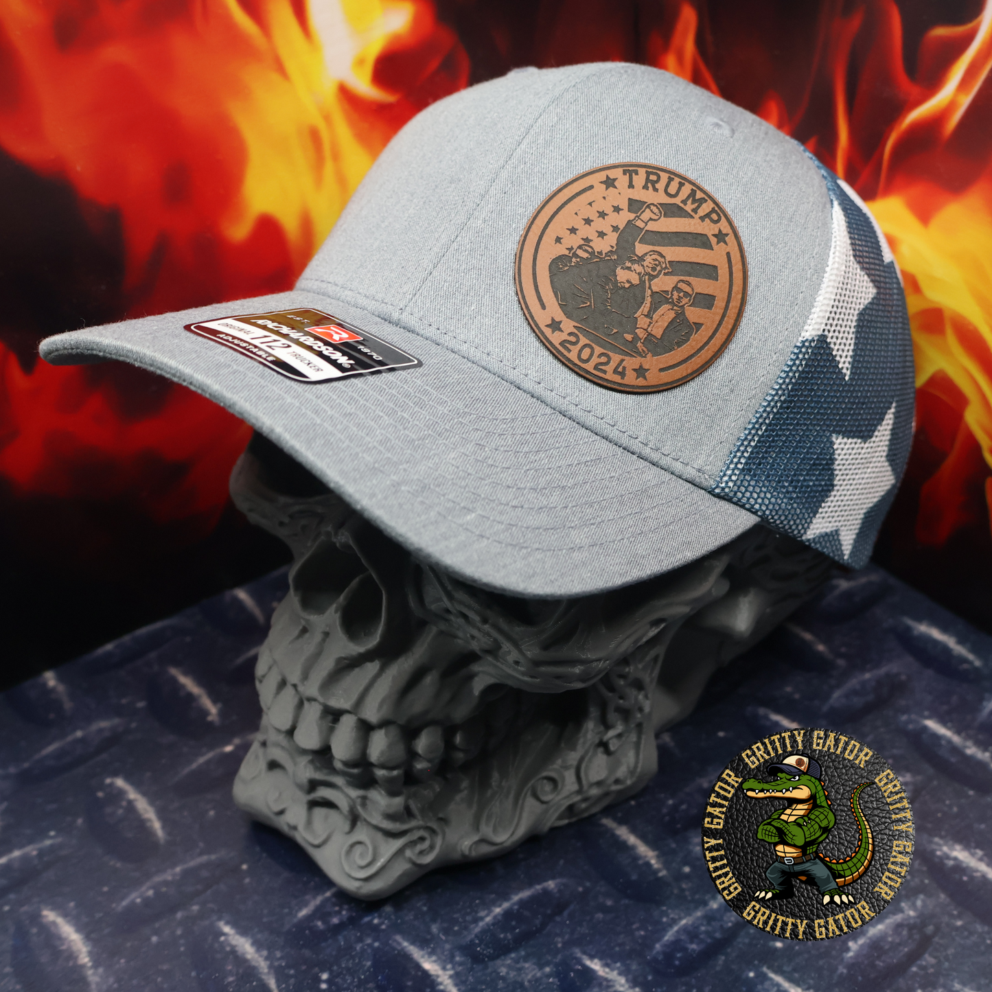 Trump 2024 Fight for Freedom Patch Hat