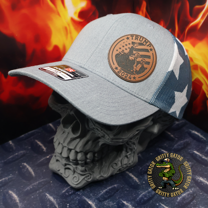 Trump 2024 Fight for Freedom Patch Hat