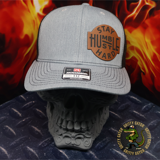 Stay Humble, Hustle Hard Patch Hat