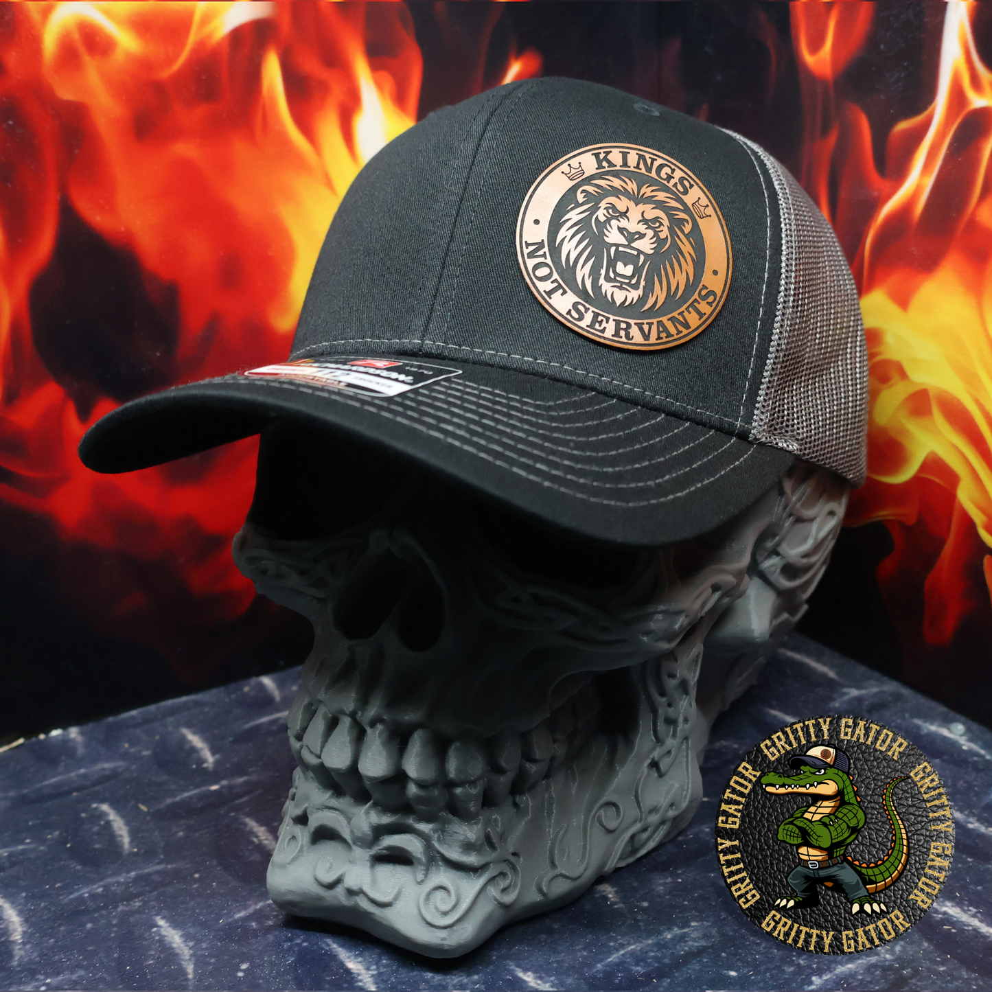 Kings Not Servants Patch Hat