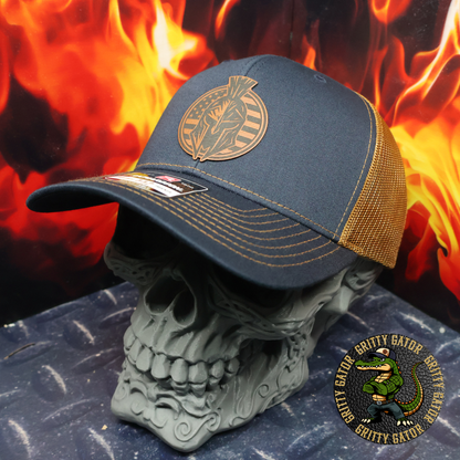 Patriotic Spartan Patch Hat