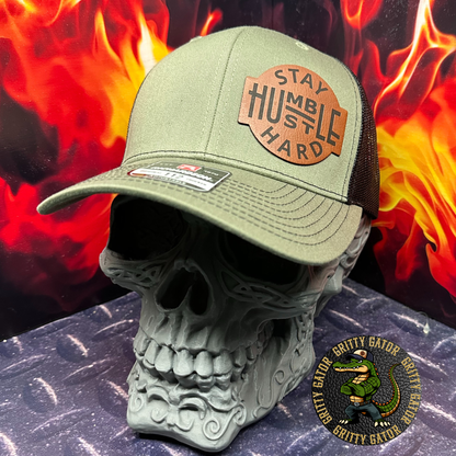 Stay Humble, Hustle Hard Patch Hat