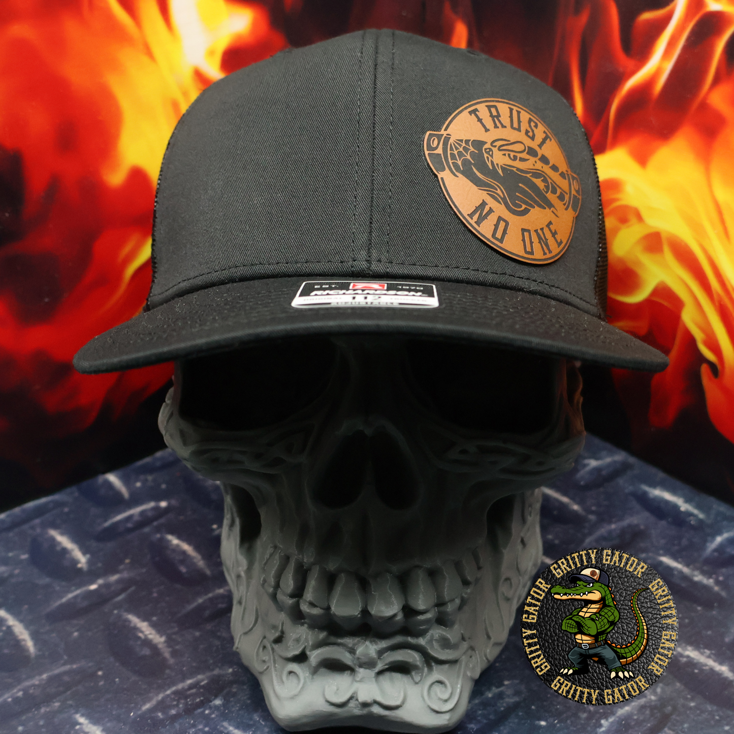 Trust No One Patch Hat