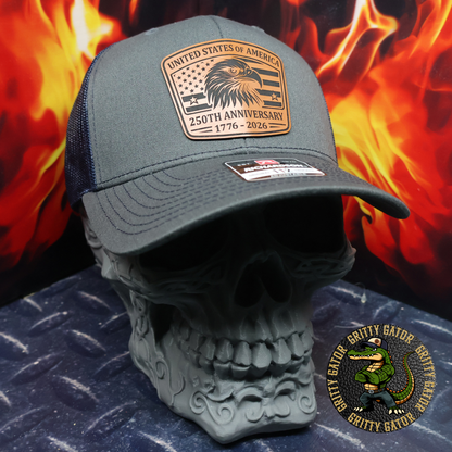USA 250th Anniversary Patch Hat
