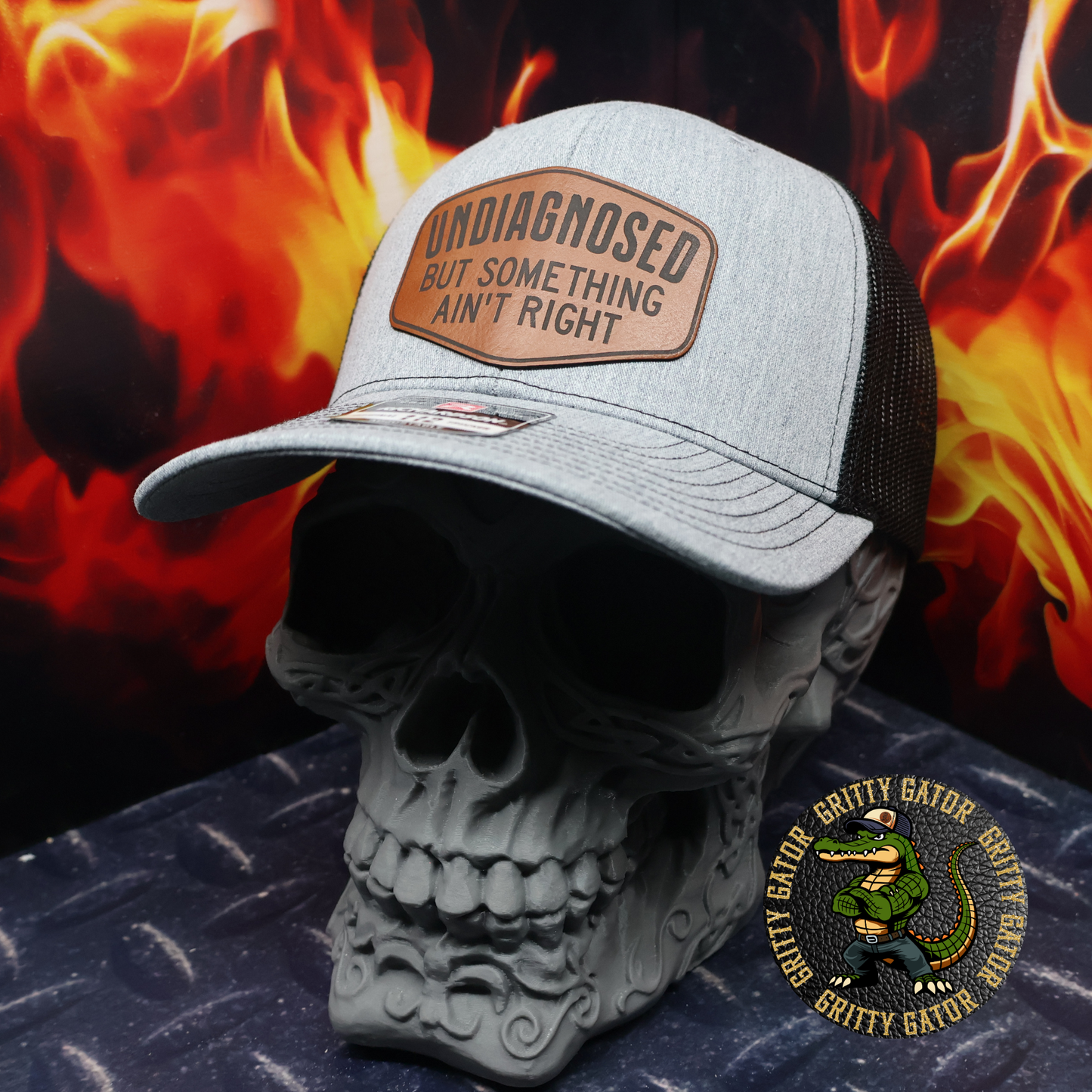 Undiagnosed (But Something Ain't Right) Patch Hat