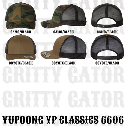 Yupoong Classics 6606 Hat Colors