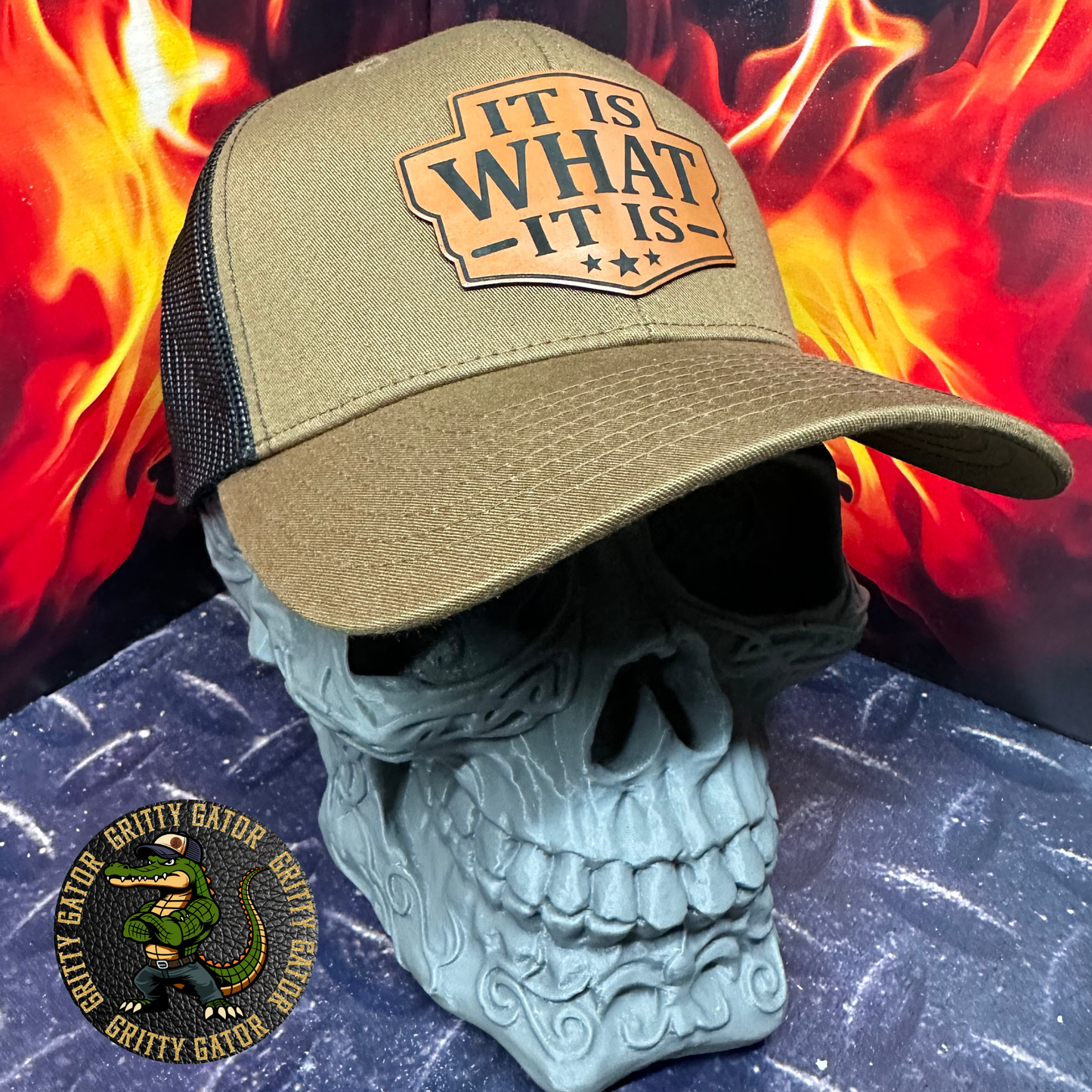 It Is What It Is Patch Hat